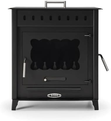 Estufa de Le?a Grande con Horno VESUBIO 2 de 14,3 kW ¨C Dise?o Tradicional y Eficiencia ECODESIGN 2022