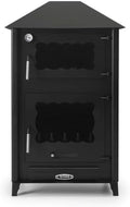 Estufa de Le?a EVEREST 13 kW con Horno y Campana de Acero 4 mm, Term¨®metro y Ladrillo Refractario, Salida Superior ?150 mm