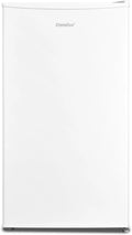 Nevera Compacta Comfee' 93L, Ideal para Oficina, Dormitorio o Bar, Control de Temperatura, Silenciosa y con Congelador Integrado, Blanca