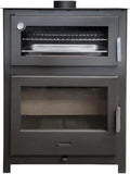 Estufa de Le?a Nadia 13,4 kW con Horno y Visi¨®n Panor¨¢mica