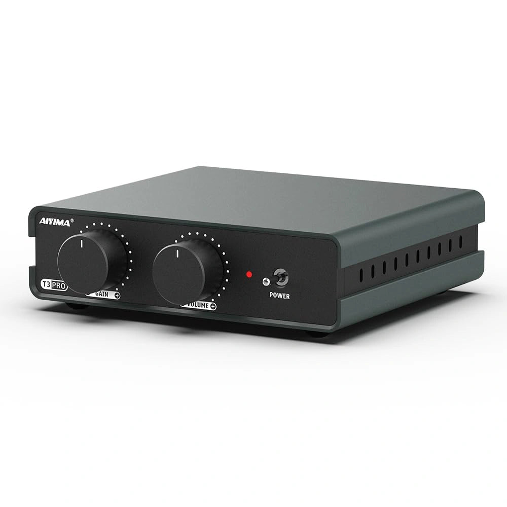 Preamplificador de Phono AIYIMA T3PRO para Tocadiscos con Ajuste de Ganancia y Volumen