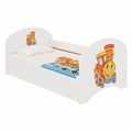 Cama Infantil NAKA24 con Doble Superficie de Descanso y Colchones Incluidos