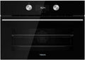 Teka HLC 8400 - Horno compacto multifunci¨®n 45 cm, edici¨®n Urban Colors, limpieza HydroClean PRO, 9 funciones, cristal negro