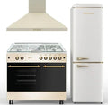 Conjunto Solthermic 3 en 1: Horno R¨²stico, Campana Decorativa y Frigor¨ªfico Combi 270L