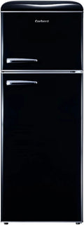 Frigor¨ªfico Retro Corber¨® 260L, Est¨¢tico, Luz LED, Negro