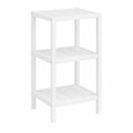 Estantería de bambú nórdica minimalista 3 estantes para baño, 33x36x85 cm