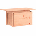 Mesa de Jardín Ajustable en Madera de Douglas para Terraza