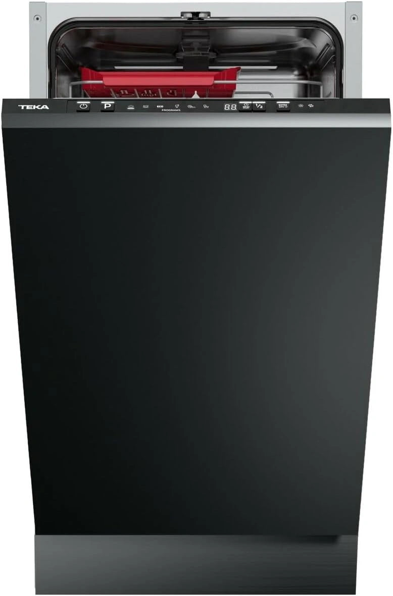 Lavavajillas Integrado TEKA 45 cm, 10 Servicios, 6 Programas, Puerta Deslizante, Modelo DFI 44850