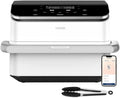 Freidora de Aire Cosori Dual Blaze 10L, Multifuncional 5 en 1, 2800W, Cesta Doble con Divisor, 70 Recetas y Conexi¨®n WiFi, Blanca