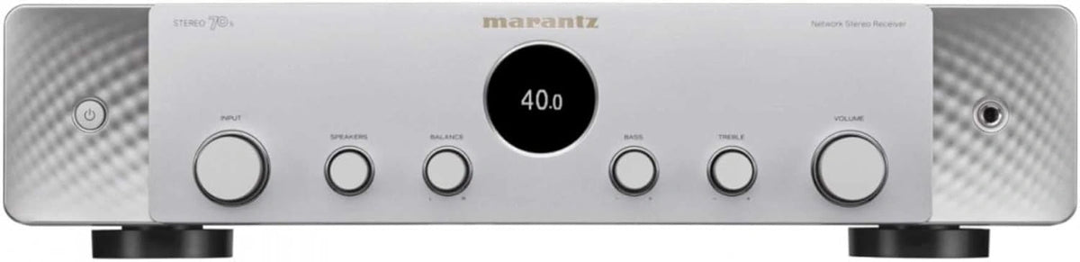 Receptor AV MARANTZ Cinema 70s, Plata y Oro, Dimensiones 52x50x23 cm