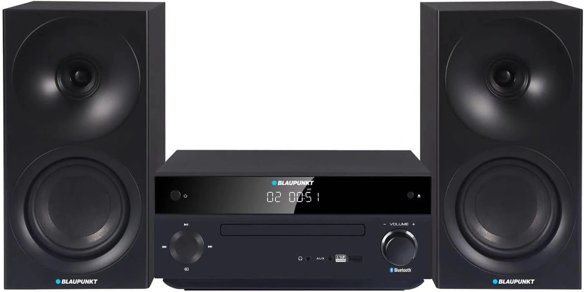 Microcadena Bluetooth Blaupunkt MS30.02BT 150W con HDMI ARC, CD y Radio FM