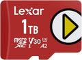 Lexar Tarjeta Micro SD 1TB para Juegos y Dispositivos M¨®viles, Velocidad hasta 205 MB/s, Clase 10, U3, V30, 4K
