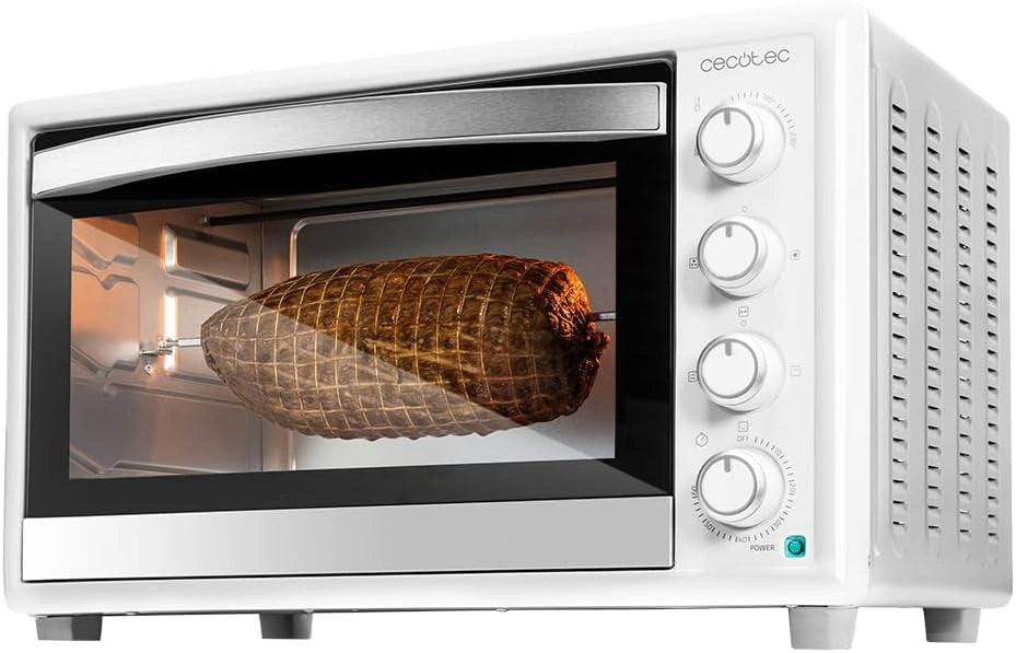 Horno de Sobremesa Cecotec 46L, 2000W con Rustidor y Luz Interior