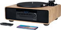 Microcadena Thomson con Tocadiscos y Bluetooth, Radio FM, CD y USB, 60W