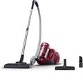 Rowenta Aspiradora Sin Bolsa 750W para Parquet, Tecnolog¨ªa Cicl¨®nica, Cabezal de Alto Rendimiento, Motor Effitech, Color Burdeos