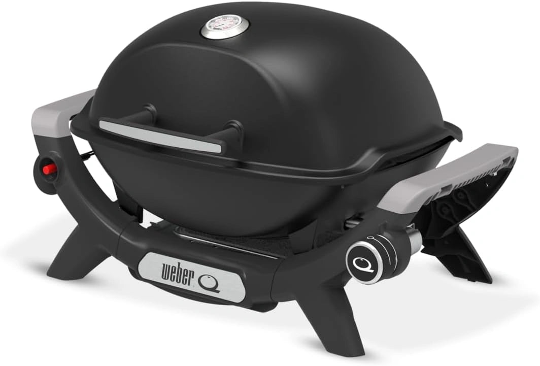 Barbacoa de Gas Port¨¢til Weber Q 1100N, Superficie 42x31 cm, 1 Quemador, Aluminio Fundido, Negro