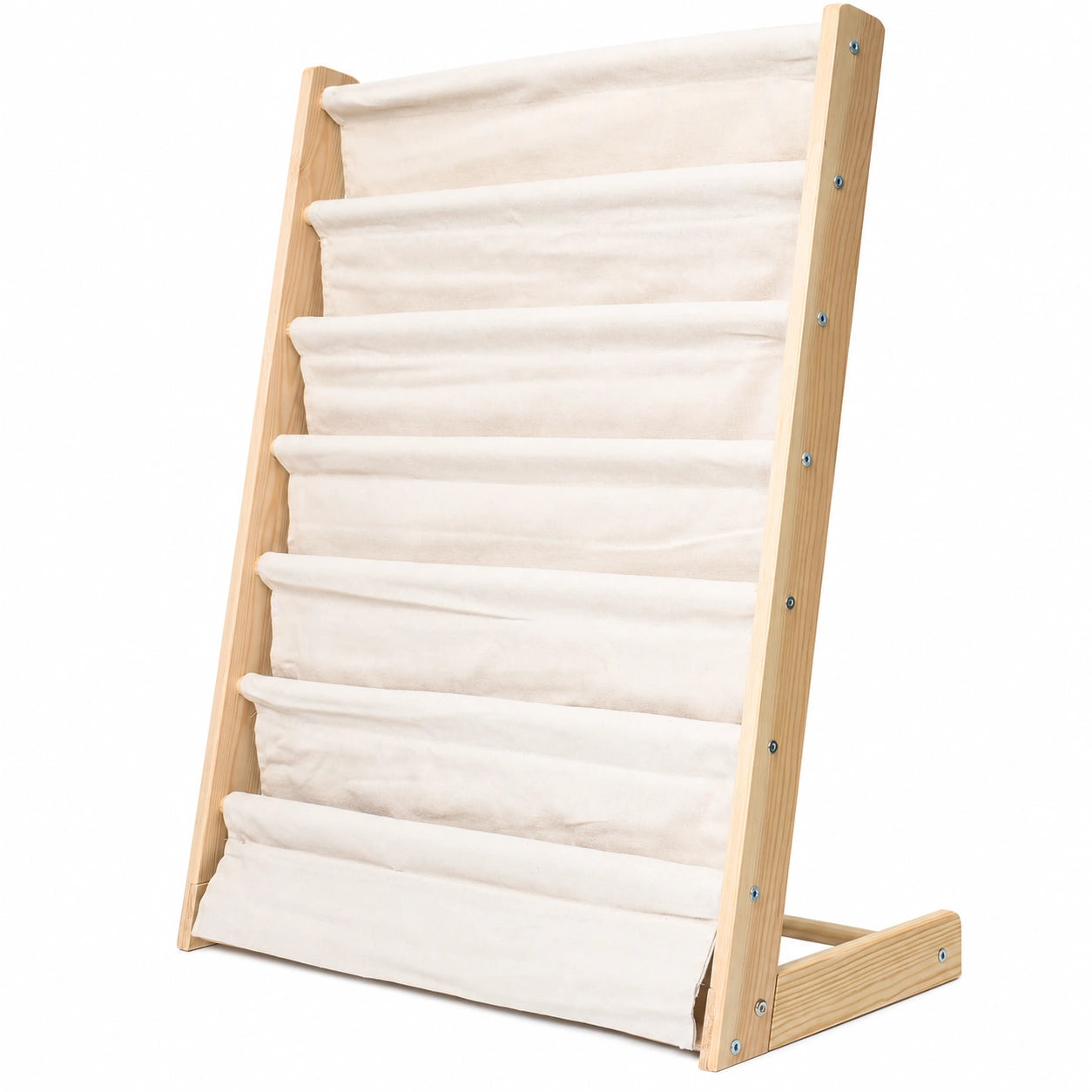 Librería Infantil de Madera Natural Beige 60 cm