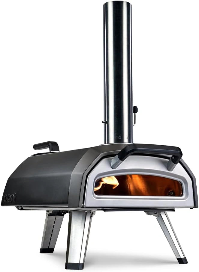 Horno de Pizza Multicombustible Ooni Karu 2 para Exteriores, Incluye Piedra y Term¨®metro