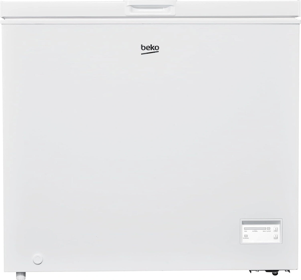 Congelador arc¨®n Beko 200L, Clase E, Blanco, 91.5x54.5 cm