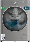 Lavadora Secadora Cecotec 8Kg/5Kg Bolero Wash&Dry 8580, 1400 RPM, Inverter, 16 Programas