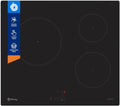Placa de inducci¨®n Balay 60 cm, 3 zonas con funci¨®n Sprint, control t¨¢ctil, programable, color negro