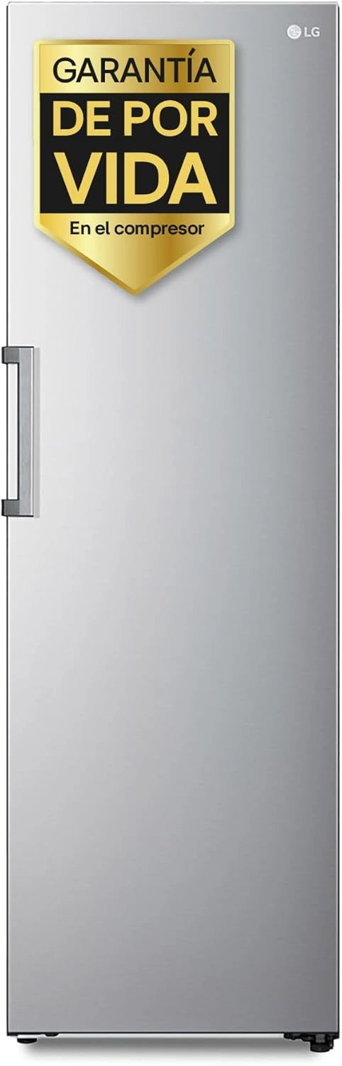 LG GLT51PZGSZ - Frigor¨ªfico No Frost de 186 cm, 413 L, DoorCooling, Compresor Smart Inverter, App integrada, Dise?o Inox Antihuellas