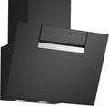 Campana Extractora Bosch de Pared 60 cm, Serie 4, TouchControl, Motor Silencioso, Conectividad Inteligente, Cristal Negro