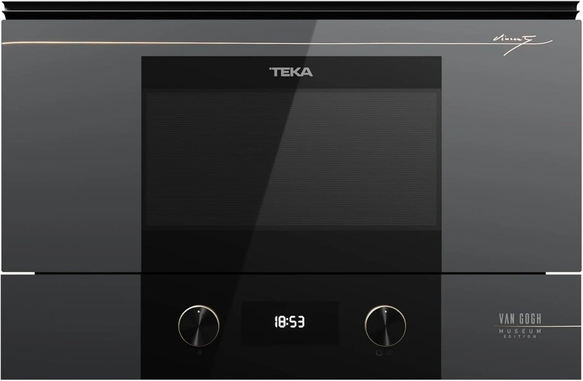 Microondas Integrado TEKA con Grill 22L, Dise?o Van Gogh, 1200W
