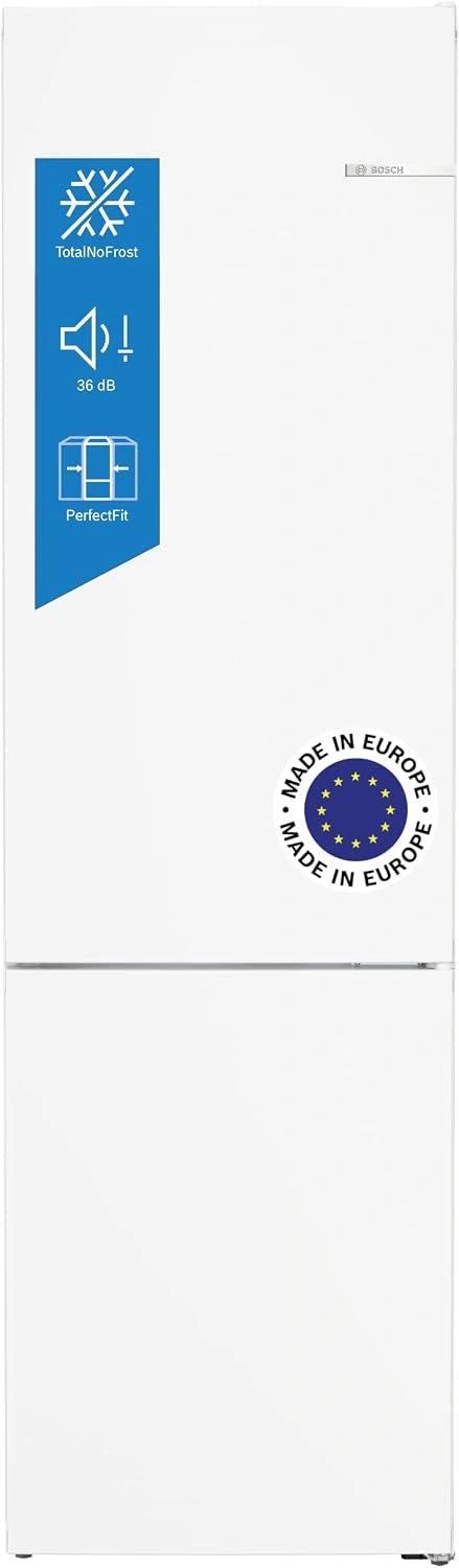 Bosch - Frigor¨ªfico Combinado NoFrost, Serie 4, Libre Instalaci¨®n, 60 cm, Blanco