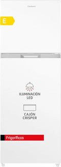 Frigor¨ªfico Combi Corber¨® 334L No Frost 170cm LED Blanco