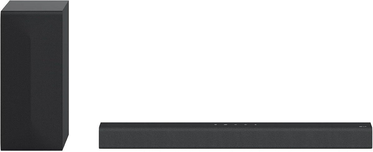 LG S60Q - Barra de Sonido 2.1, 300W con Dolby Atmos Virtual y Conectividad Avanzada
