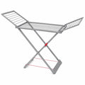Tendedero de Resina Plegable para Interior y Exterior, 180x108x55cm, Gris