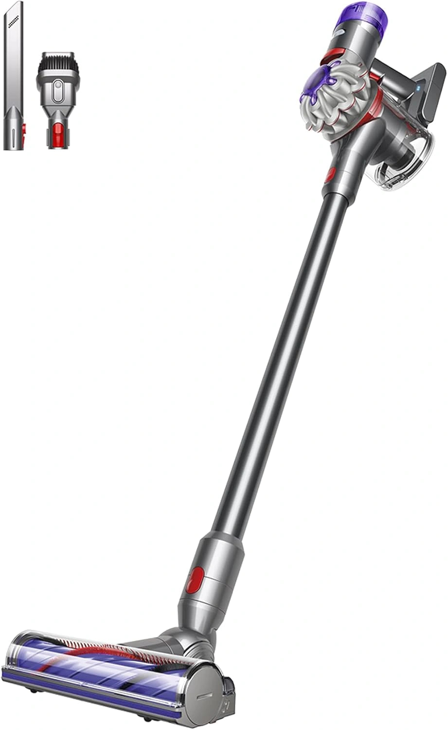 Dyson V8 Aspiradora Inal¨¢mbrica, 130 AW, Autonom¨ªa 40 Minutos, Cepillo Anti-Enredos, Ideal para Mascotas