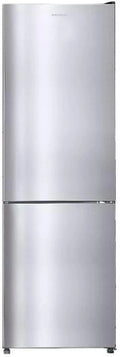 Nevera Combi Infiniton 322L, 185cm, No Frost Total, Clase D, Acero Inoxidable