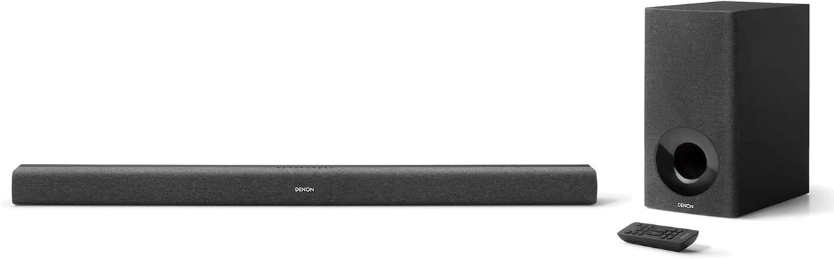Barra de Sonido Denon DHT-S416 2.1 con Subwoofer Inal¨¢mbrico y Chromecast