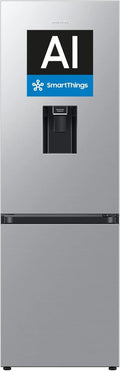 Frigor¨ªfico Combi Samsung 185cm 341L AI Clase D Plata