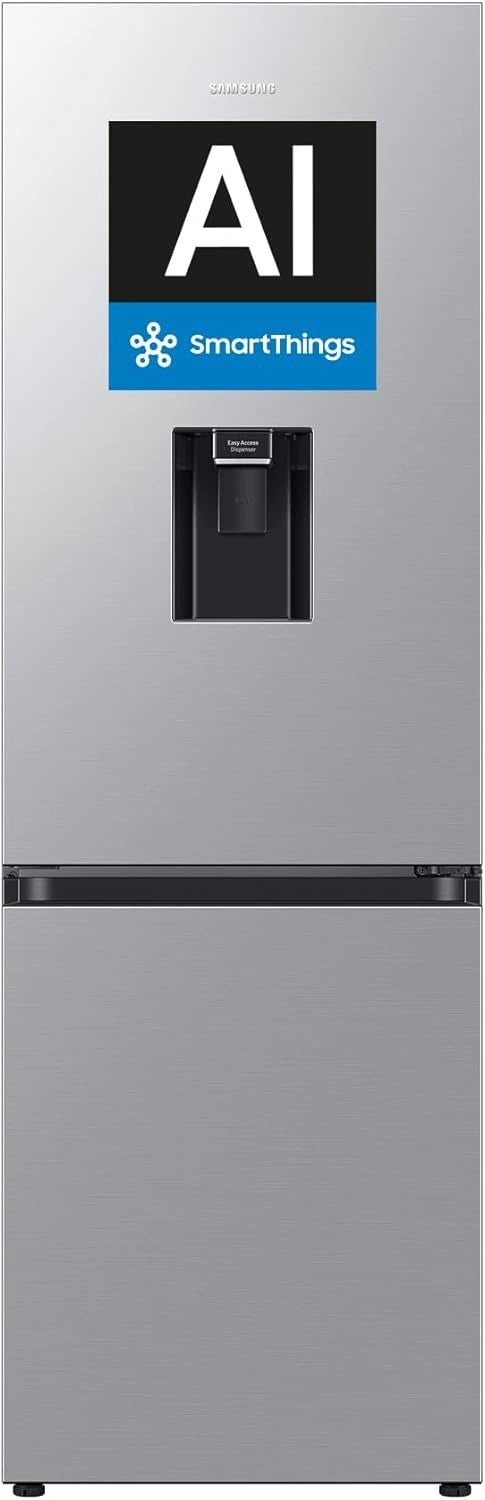 Frigor¨ªfico Combi Samsung 185cm 341L AI Clase D Plata