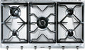 SMEG SRV596GH5 Placa de Gas de Acero Inoxidable Universal