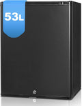 Frigor¨ªfico Port¨¢til 12V con Cerradura, Ultraligero y Silencioso, para Caravana y Barco, Capacidad de 53L, Negro