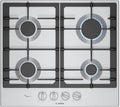 Placa de Gas Bosch Serie 6 de 60 cm, FlameSelect, Parrillas de Hierro Fundido