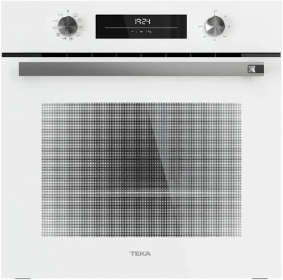 Horno Multifunci¨®n TEKA 60cm A+, Limpieza HydroClean, 8 Programas, Gu¨ªas Telesc¨®picas, Bandeja Segura, Modelo HSB 6350 WH