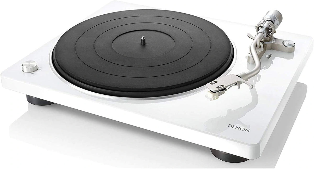 Tocadiscos Denon DP-450USB con Transmisi¨®n por Correa y Preamplificador Integrado, Negro