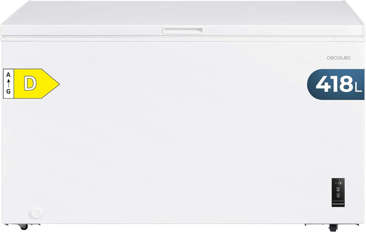 Congelador Horizontal Cecotec 418L Bolero con Control LED y Ruedas