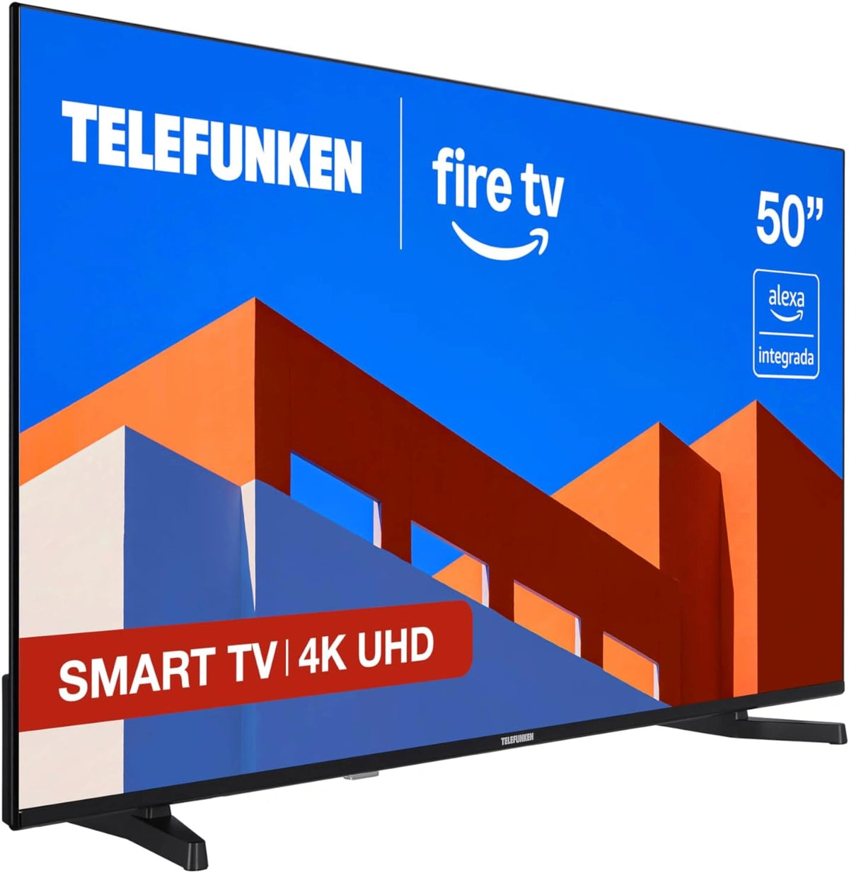 Telefunken 50 Pulgadas 4K UHD Smart TV con Fire OS y Dolby Atmos