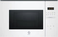 Microondas integrado Balay 38 cm, 25L, Aqualisis, apertura izquierda, blanco, 8 recetas, programaci¨®n electr¨®nica, plato 31,5 cm, con grill
