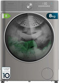Lavadora Secadora Cecotec 8/5Kg Bolero Wash&Dry 8590, 16 Programas, Tecnolog¨ªa Inverter, Vapor y Esterilizaci¨®n
