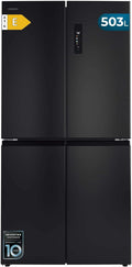 Cecotec Frigor¨ªfico 4 Puertas No Frost 503L Dark E, Compresor Inverter