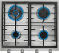 Cocina de Gas TEKA 58 cm, 4 Quemadores Alta Eficiencia, Autoencendido y Seguridad