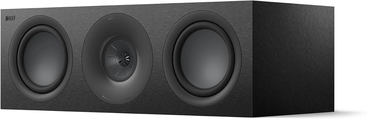 KEF Q6 Meta Altavoz Central HiFi Negro Satinado con Transductor Uni-Q