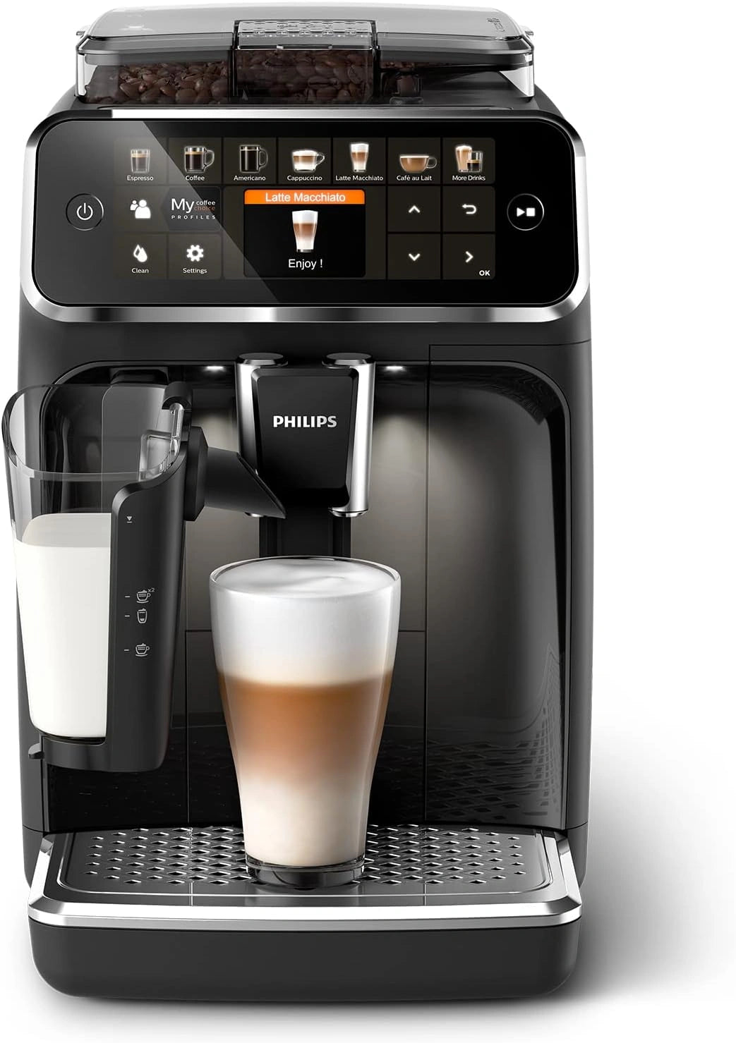 Cafetera Autom¨¢tica Philips 5400 con LatteGo y 12 Variedades de Caf¨¦